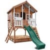 Lifespan Kids Winchester Cubby House with 1.2m Elevation Platform and 2.2m Green Slide