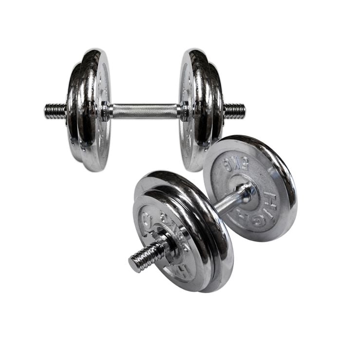 34kg Weight Set - 2.5kgx4 + 5kgx4 + 35cm Dumbbell