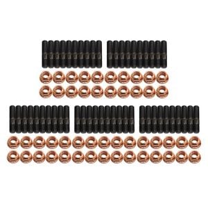 50 Pcs M10x1.5x45mm High Tensile Stud Kit For Manifold & Turbo