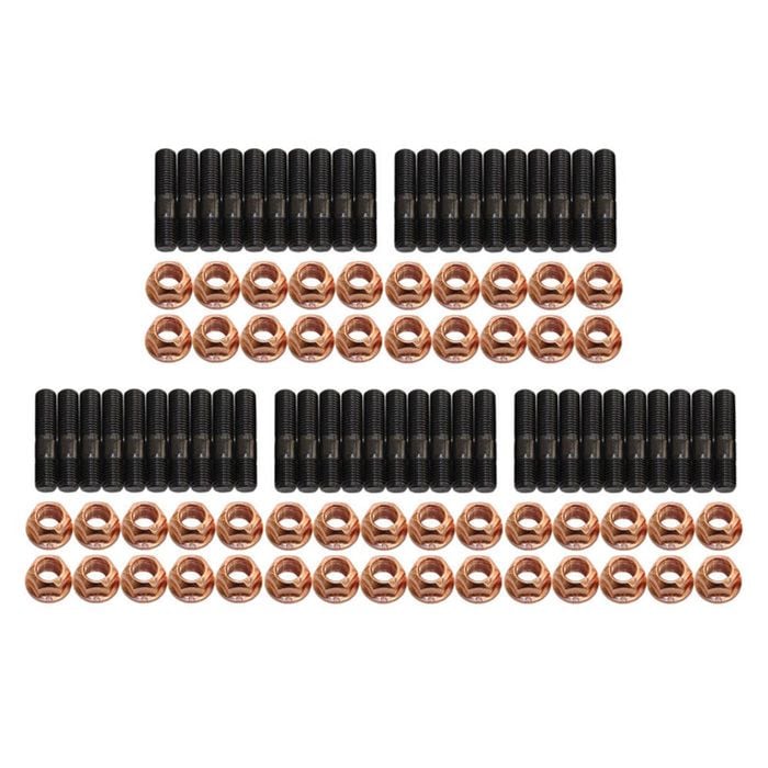 50 Pcs M10x1.5x45mm High Tensile Stud Kit For Manifold & Turbo