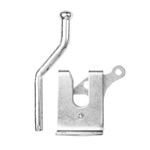 Pinnacle Zinc Plated Improved Pattern Gate Latch