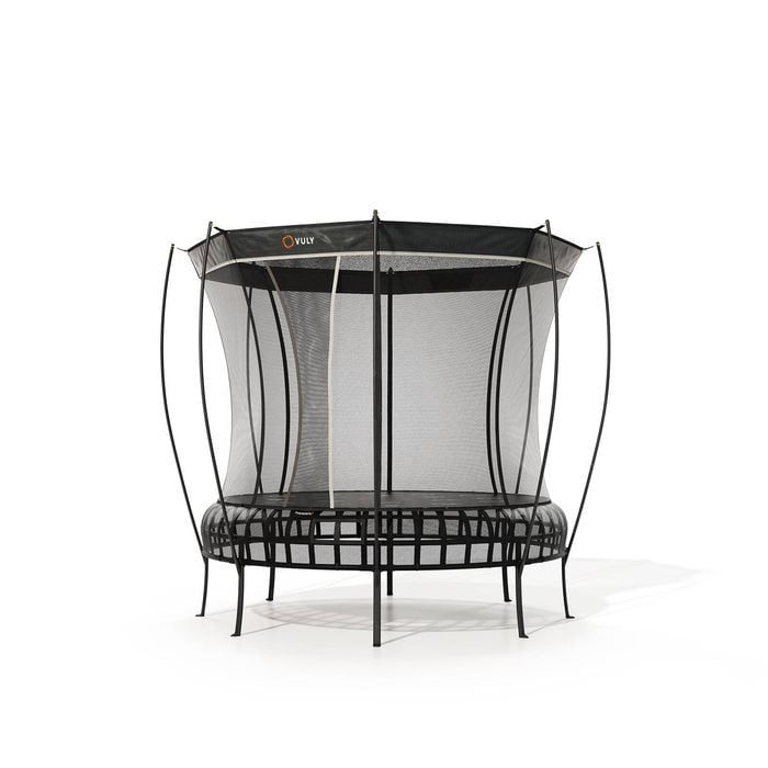 VULY Thunder 2 Medium 10ft Springless Trampoline with Enclosure - Round Kids Trampolines With Shade Cover Pro