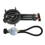 Campmaster Triple Cast Iron Ring Gas Burner