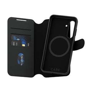 Panzer Tango Wallet Case for Samsung GS25+ Two-In-One Phone Cover - Black