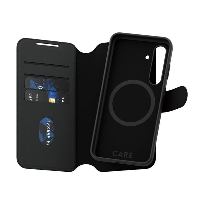 Panzer Tango Wallet Case for Samsung GS25+ Two-In-One Phone Cover - Black