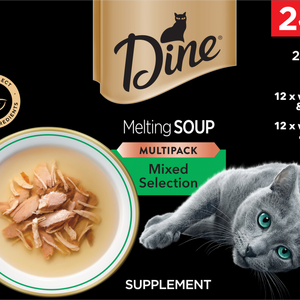  Dine Melting Soup Multipack Mixed Selection 24x40g