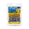 Zenith 6G x 25mm Stainless Steel Long Thread Countersunk Head Screw - 100 Pack