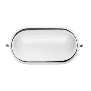 Brilliant 9W White Davis Oval Led Bunker Light