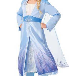 Premium Limited Edition Frozen 2 Travelling Elsa Costume - Small