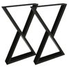 ZK-Frame Metal Table Legs - Set of 2