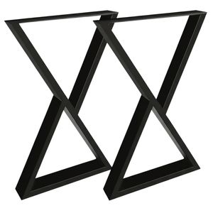 ZK-Frame Metal Table Legs - Set of 2