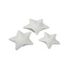 3pc Ceramic 13.5/16.5/20cm Starfish Plate Set Home Decor - White