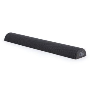 High-density Eva Half Foam Roller 90cm For Pain Relief - Black - 90cm X 7.5cm