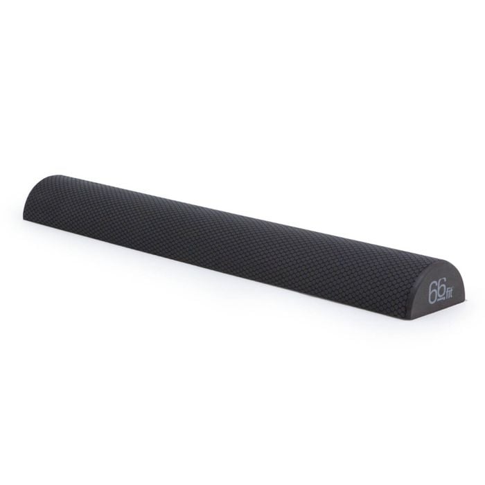 High-density Eva Half Foam Roller 90cm For Pain Relief - Black - 90cm X 7.5cm