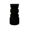 Maine & Crawford Kadek 30cm Wood Taper Stick Candle Holder - Black Wood