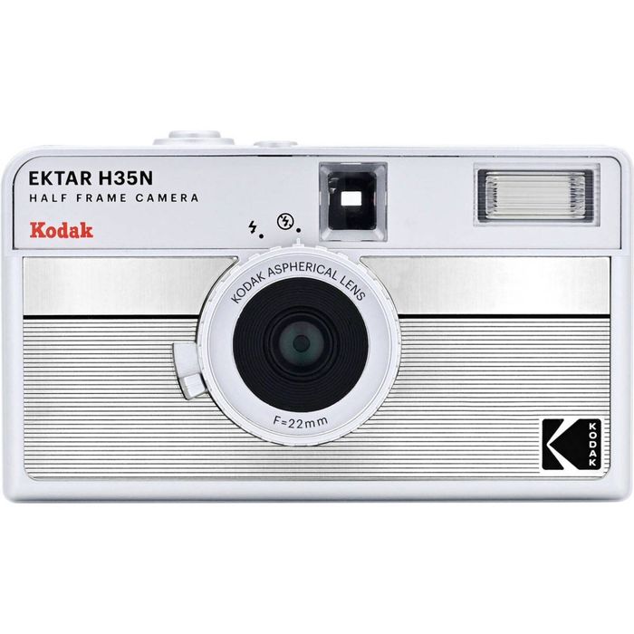 Kodak Ektar H35N Half Frame Camera - Striped Silver