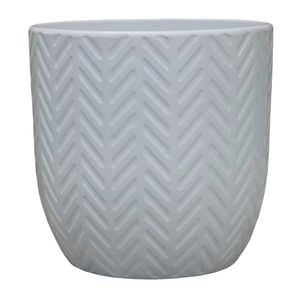 Northcote Pottery 17cm White Ava Egg Pot