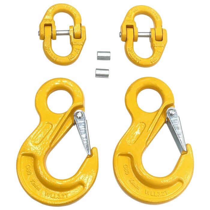 Craftright 3,200 Kg Vehicle Safety Chain Hook Set