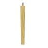 Adoored 400mm Raw Pine Square Furniture Leg