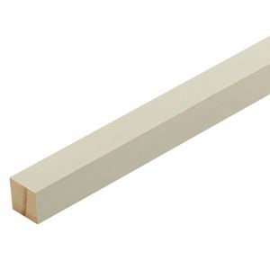 18 x 18mm 2.7m Pinetrim Plus Dressed Four Sides Finger Jointed Untreated Pre-Primed Pine