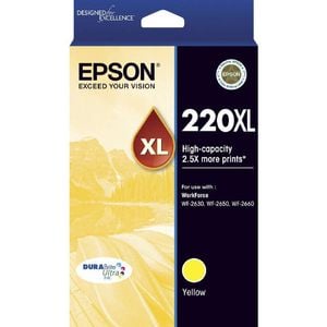 Epson GENUINE Epson 220XL Yellow Ink Cartridge WF-2630 WF-2650 WF-2660 T294492
