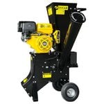 Ducar 601C 15HP Wood Chipper Key Start Shredder Mulcher Grinder Yellow Black
