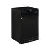 Polar G-series 900mm Single Solid Door Back Bar Cooler In Black 138ltr - Commercial Bar Fridges (gl015-a)