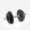 Weight Training 10 Kg 80% Recycled Cast Iron Dumbbells Set - One Size