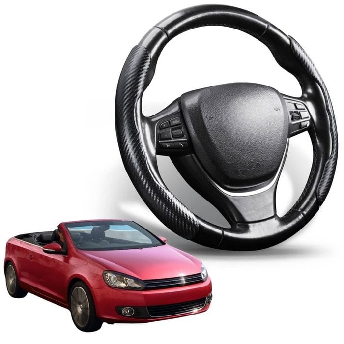 Segmented Steering Wheel Cover for VolksWagen Golf 2011 - 2013 Cabriolet (MK6)