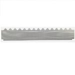 Gutterguard Gumleaf 2mm Hole size for Corrugated Roof Surfmist colour 1200mm Long