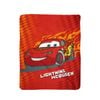 Lightning McQueen Printed Polar Fleece Throw Rug 130 x 160 cm