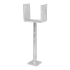 Pryda 300x125mm M12 Full Stirrup Post Anchor
