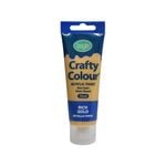 Boyle 75ml Rich Gold Metallic Crafty Colour Acrylic Paint