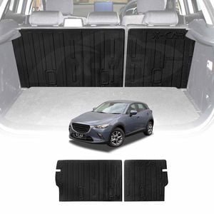 Back Seat Protector for Mazda CX-3 CX3 2015-Onwards All Weather Heavy Duty Seat Kick Mats Cover