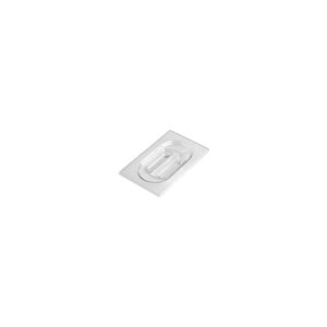 Inox Macel Gastronorm Lid Polycarbonate Clear 1/9 Size 176x108mm