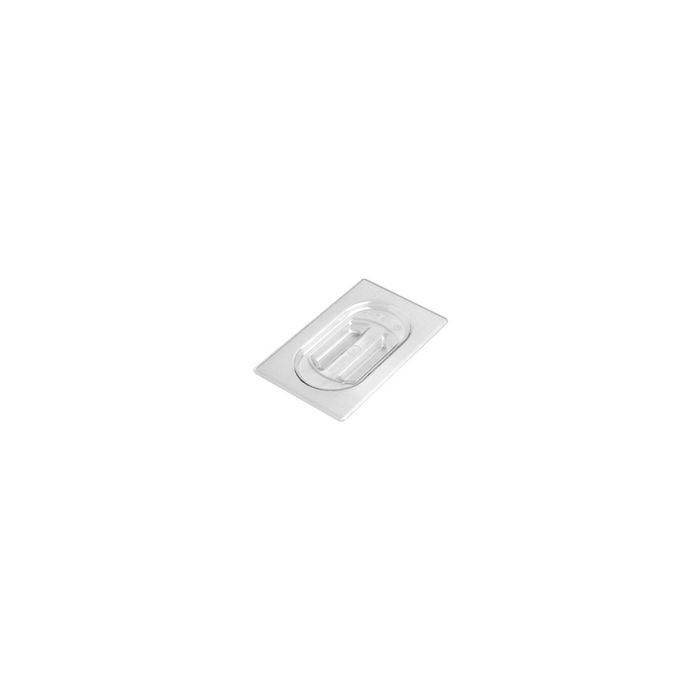 Inox Macel Gastronorm Lid Polycarbonate Clear 1/9 Size 176x108mm