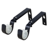 Pillar 25/32mm Black Adjustable Universal Curtain Rod Bracket