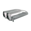 Cal Custom Polished Aluminium Shotgun Scoop to Suit Single or Dual Carb