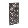 ProtectorAl 300 - 1200 x 1201-2400mm Black Satin Mosaic Unframed Solid Aluminium Decorative Panel