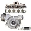 Upgrade Billet Turbo Charger With Genuine Exhaust Manifold, Gasket & Stud Kit For Mitsubishi Asx 4n13 1.8l