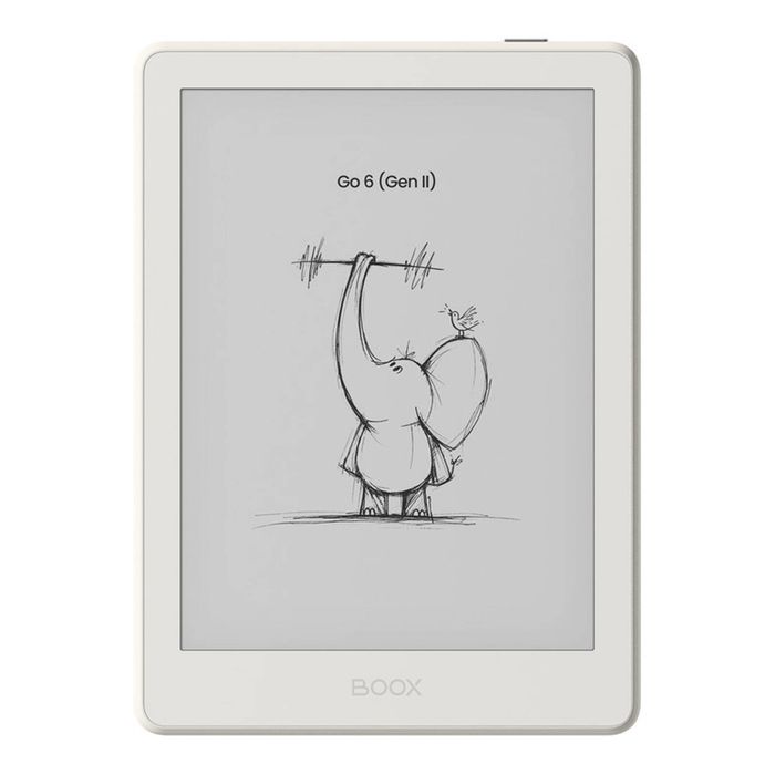 BOOX Go 6 (Gen II) 6" 300PPI Android eReader - Shell White