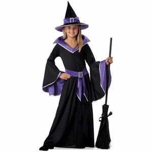 Incantasia The Glamour Witch Purple Halloween Book Week Child Girls Costume M