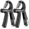 Adjustable Hand Grip Strengthener 2-Pack - Wrist Rehabilitation 5-60kg