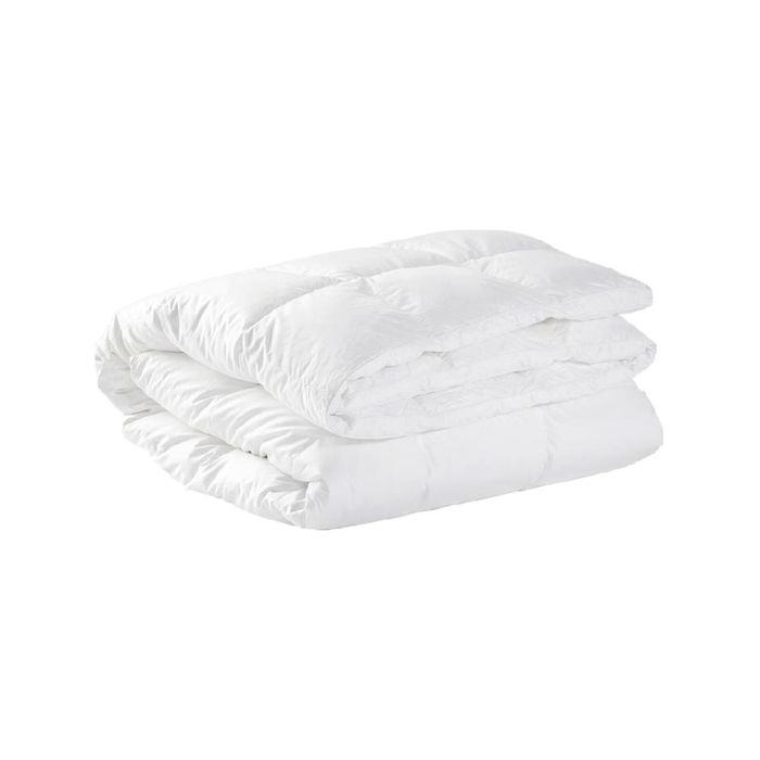 Luxor Queen White 200GSM Summer Microfibre Quilt/Doona