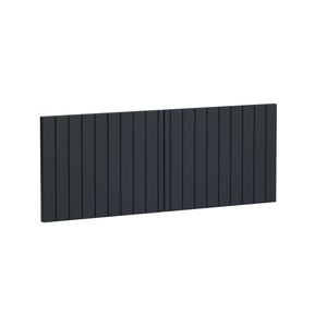 Kaboodle 950mm PoPoppy Seed V-Groove Overhead Doors - 2 Pack