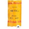 Kodak Professional 400 Tri-x 120 Film 5 Pack