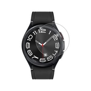 2 Pack MEZON Samsung Galaxy Watch6 Classic (47 mm) Clear Tempered Glass Screen Protectors