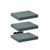 Takara Seiso Floating Wall Shelves Display Rack (set Of 3) Small 30cm Green