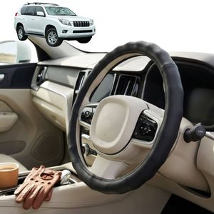 Australian Goose Steering Wheel Cover for Toyota Prado 2009 - 2013 (J150) Circle Black