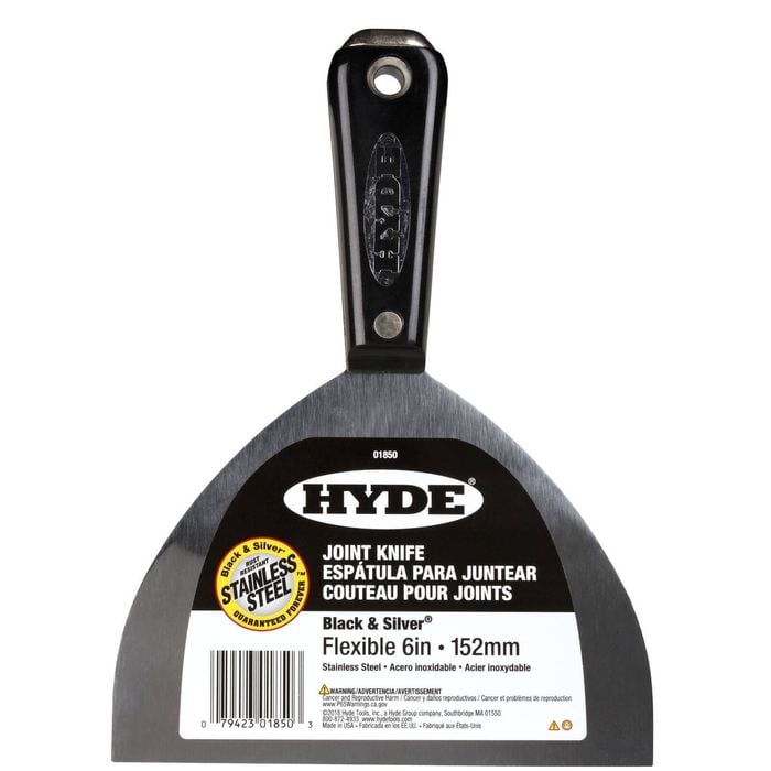 Hyde 152mm Flexible Stainless Joint Knife With Hammerhead